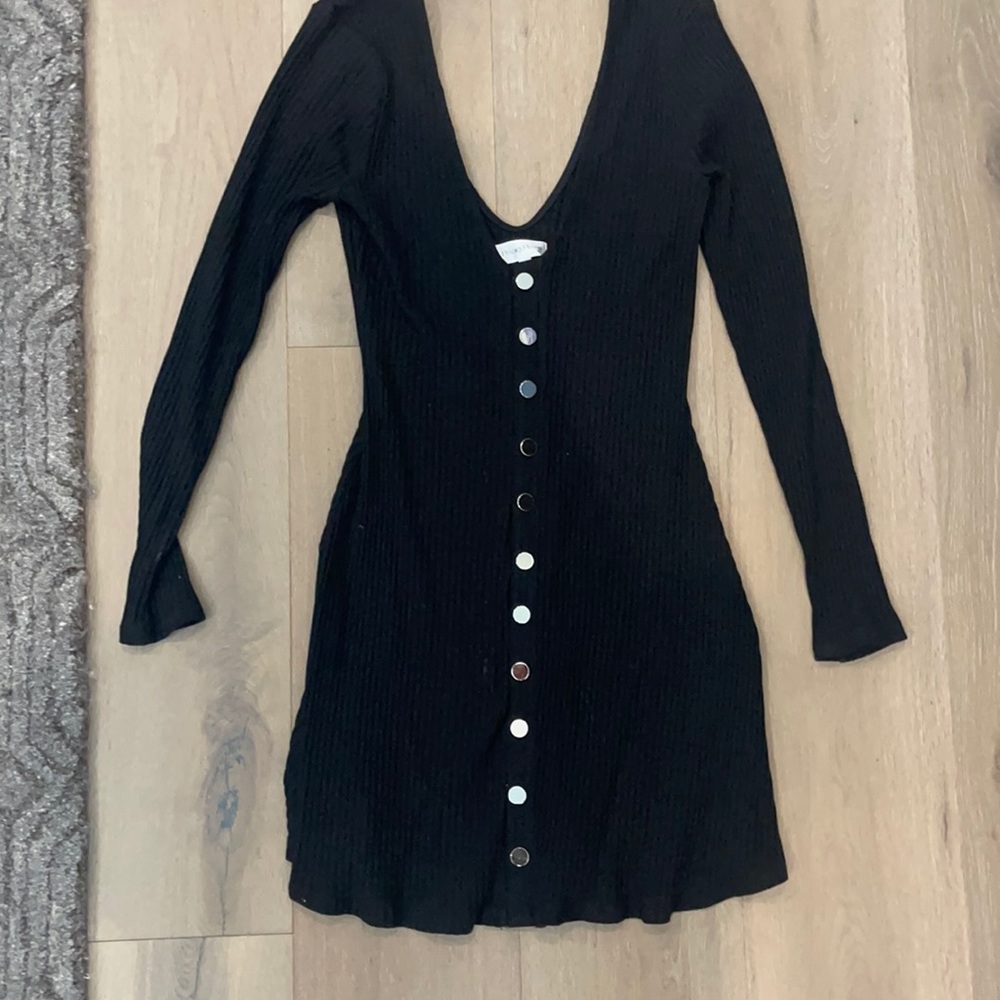 Long sleeve privacy please dress